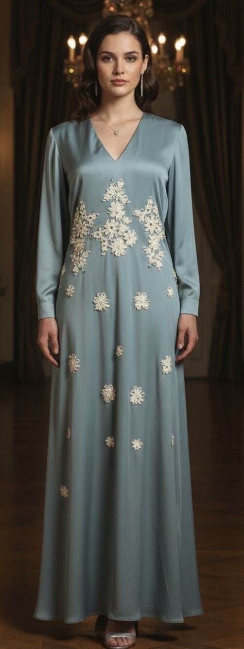 Vintage Felix Arno for Aventura formal gown